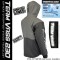 Team Vass 230 Winter Lined Smock in Grey/Black